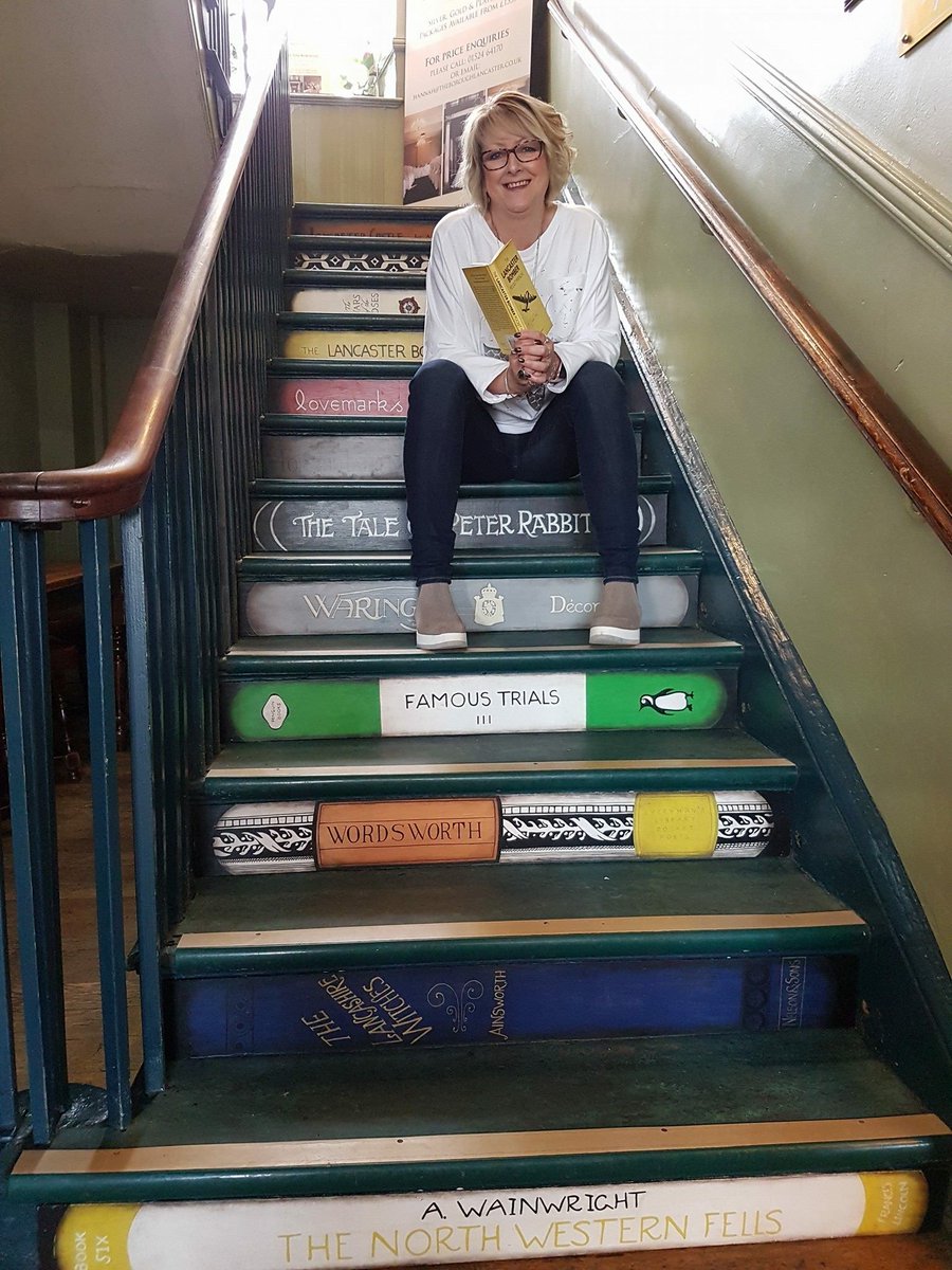 teamtorben17's tweet photo. Just finished the most amazing project at the @TheBoroughLancs 12 books for 12 years they have been open! great feeling walking up the bookcase! #feelingproud #anyexcuseforapint https://t.co/q0iu1Htxl5