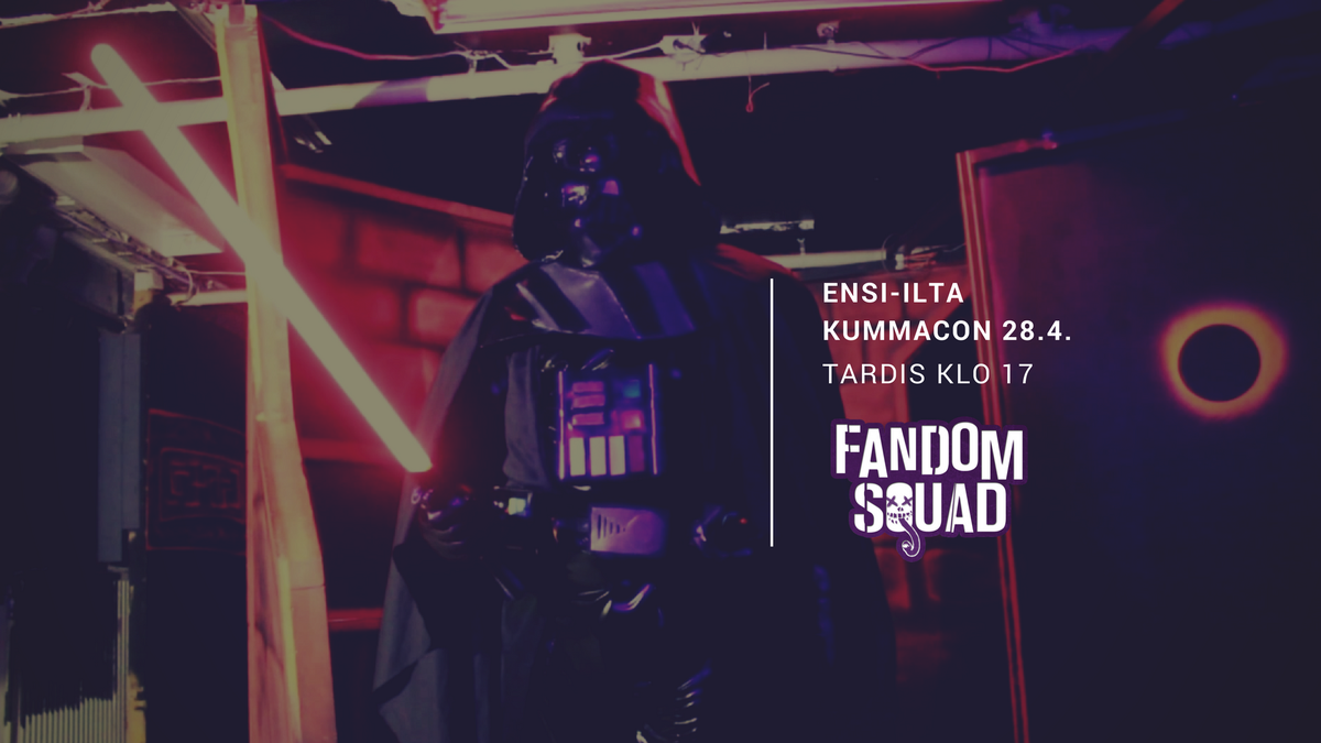 korppikela's tweet photo. #FandomSquad (2018) saa ensi-iltansa Kummaconissa, vapaa pääsy! #Kummacon #kummacon2018 #suomenconit #Oulu #finnishcosplay https://t.co/Jus8yagiss