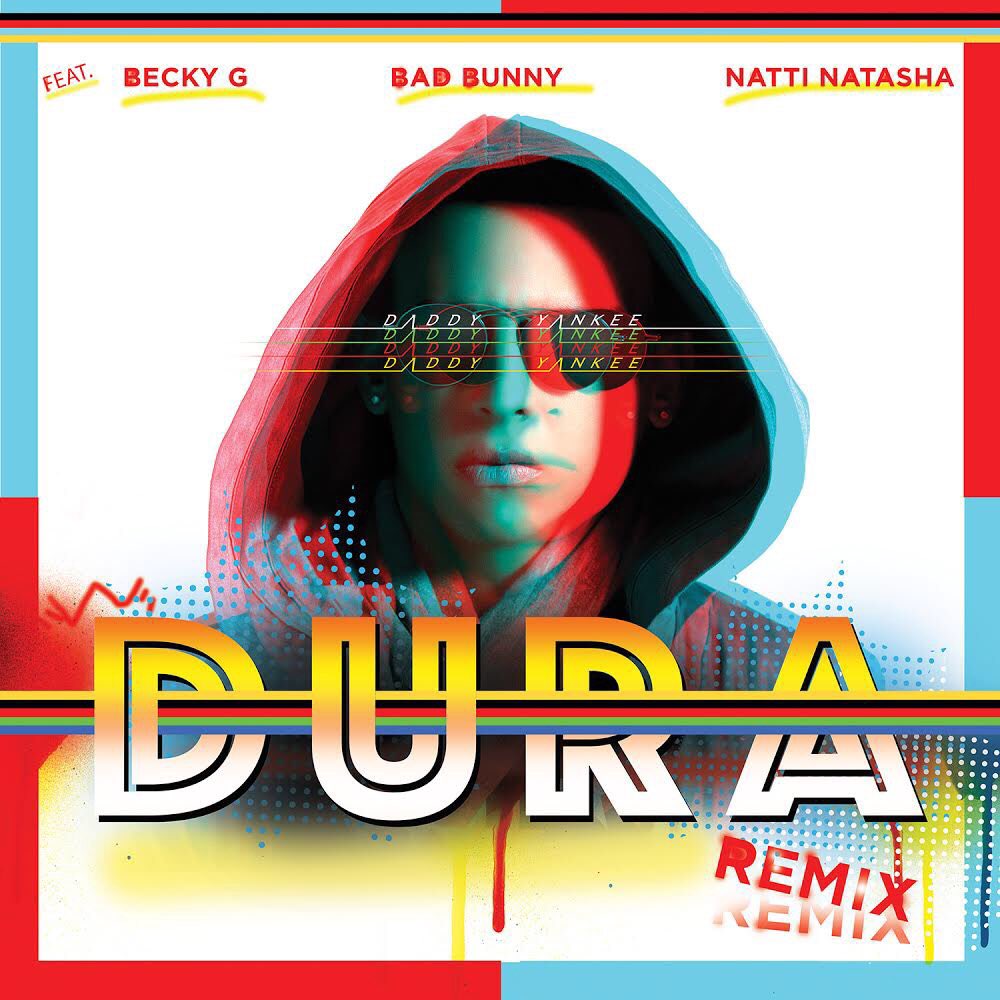 nevarezpr's tweet image. ¿Han escuchado el remix de #DURA de @daddyyankee con @badbunnypr @iambeckyg y @nattinatasha? Escucha ahora en la playlist #ÉxitosdeReggaetón💥 en @AppleMusicES: apple.co/ExitosDeReggae…