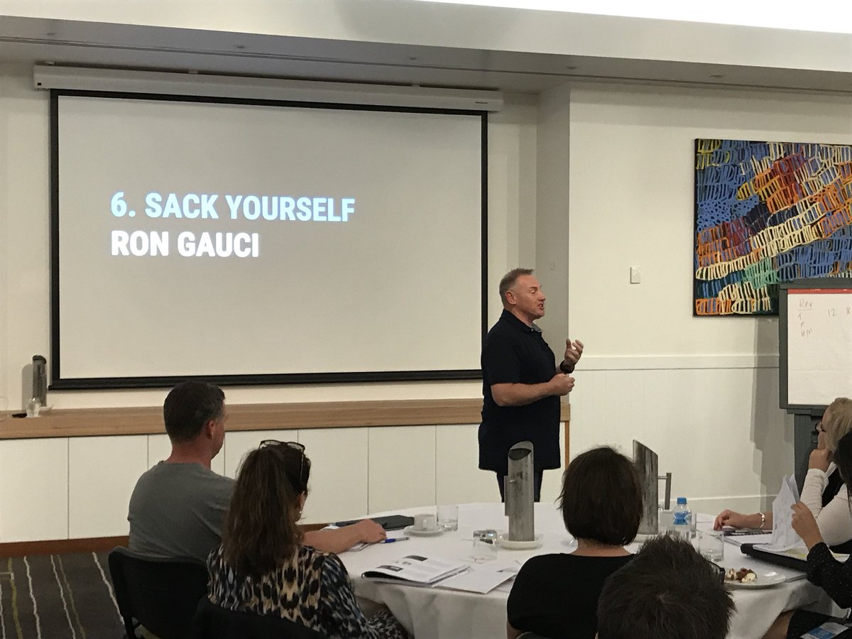ThePractice97's tweet image. Amazing to hear our CEO @RonGauci speak at #byronbay18 this afternoon. #sackyourself #businessretreat #lifechanging
