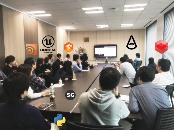 DML_JP's tweet photo. 今日は技術・案件共有会。半期毎に現場でわいわい開催しています。
今回もリグ、開発、HOUDINI、アニメーションなど各案件からのTips満載で楽しかった！！色々工夫していて皆すごい！
難しい話から、ぷち情報まで幅広くあって、次回も楽しみだなぁ☺️
#DML_TA https://t.co/fZhfqHNE02