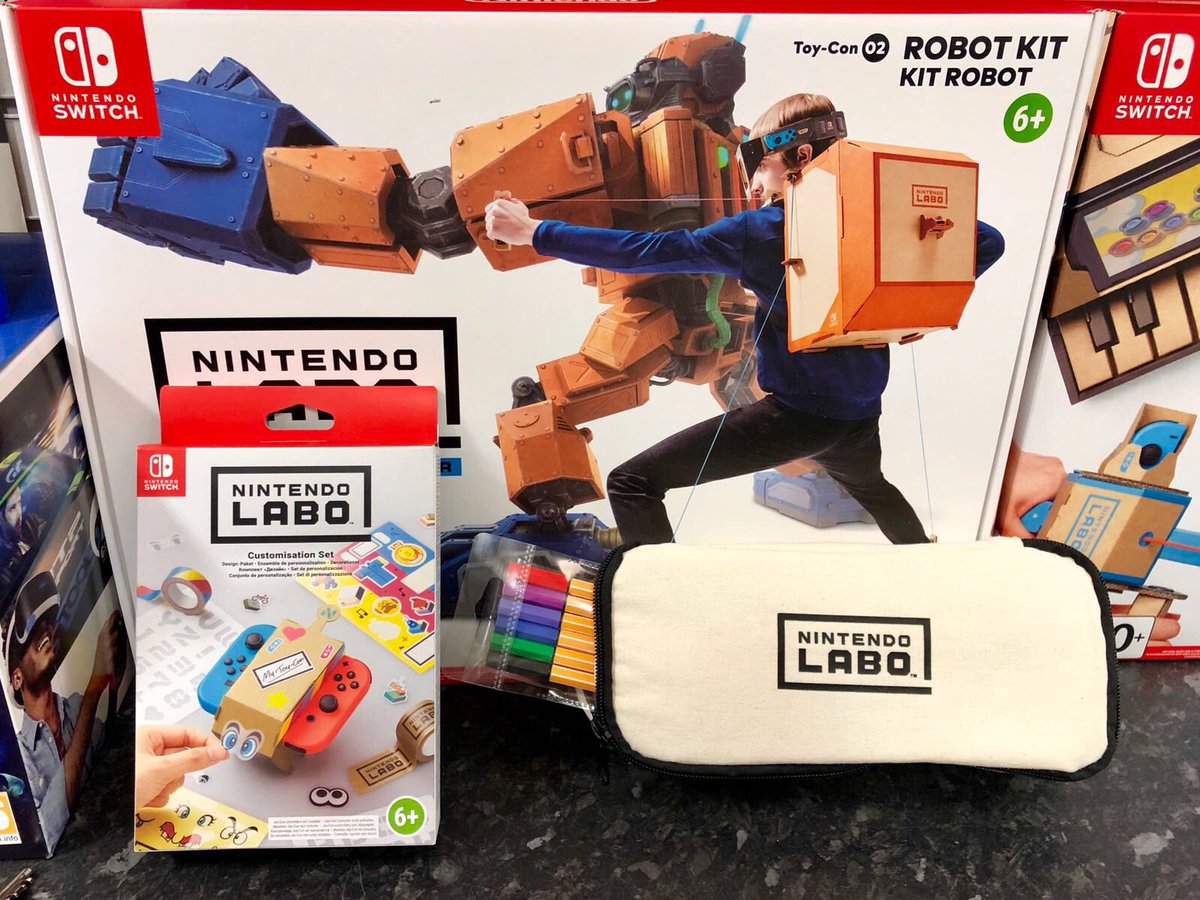 nikshah111's tweet photo. Best LABO in NorthEast &amp; Yorkshire Competition- show your creativity upto 7th May to win Trophy🏆, pride &amp; £15 e shop credit! Tag your GAME Store in picture &amp; use  #LaboAtGame in tweet- U &amp; ur LABO will be famous! (Tip:I think Customisation set may make your LABO looking better) https://t.co/yMrdcZso2t