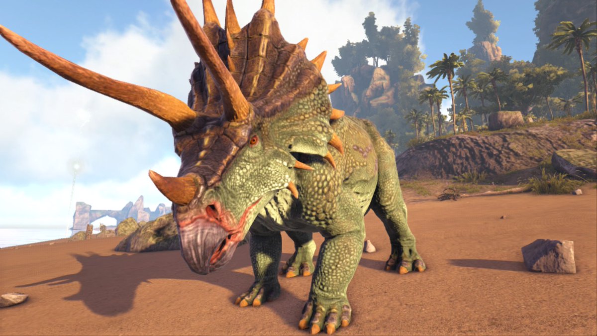 Ark トリケラトプス テイム Ps4 ただのゲームの写真