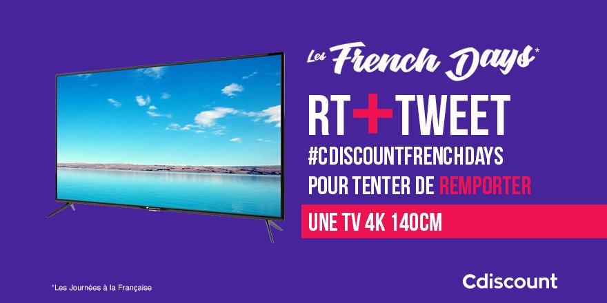 Cdiscount tweet picture