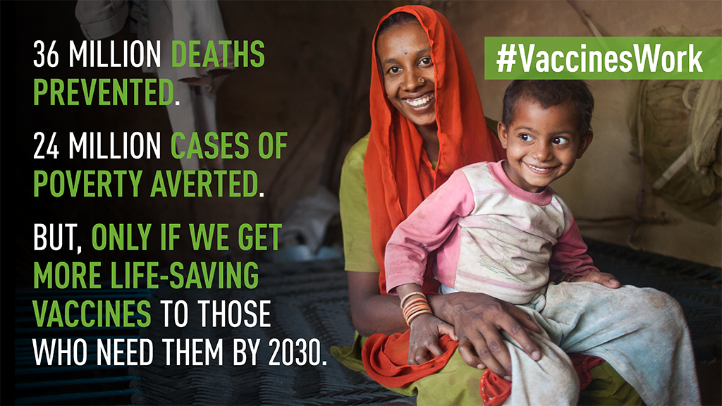 gatesfoundation's tweet photo. Vaccines are one of the most powerful public health tools ever invented.

They ensure we can be protected together in more ways than one by saving lives and preventing poverty.

#VaccinesWork https://t.co/QTd1bSX58S
