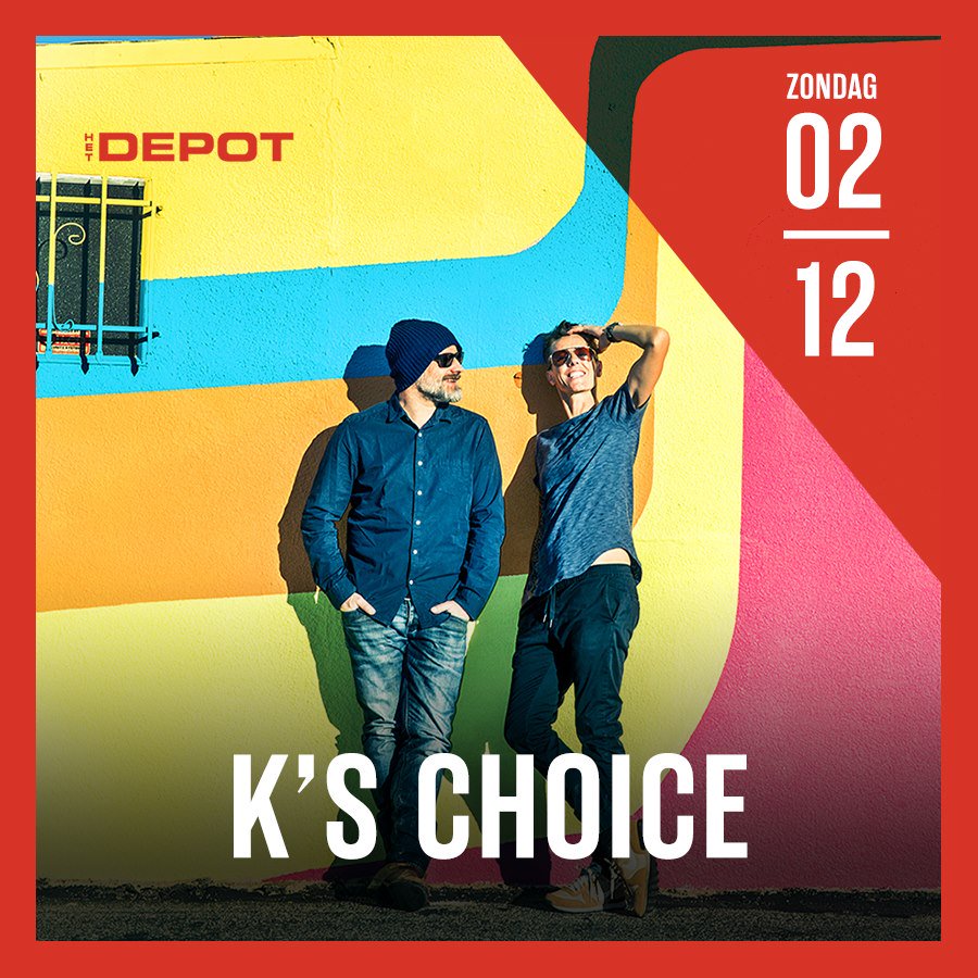 Het Depot (@hetdepot) on Twitter photo <a href="/KsChoiceMusic/">K's Choice</a> keert terug naar de roots in een akoestische duo-setting. Ze grasduinen door de songs van hun muzikale helden en vullen aan met covers uit het VTM-programma 'Liefde voor Muziek en songs uit hun eigen repertoire! Tickets kopen kan vanaf nu. #hetdepot #kschoice <a href="/KsChoiceMusic/">K's Choice</a> keert terug naar de roots in een akoestische duo-setting. Ze grasduinen door de songs van hun muzikale helden en vullen aan met covers uit het VTM-programma 'Liefde voor Muziek en songs uit hun eigen repertoire! Tickets kopen kan vanaf nu. #hetdepot #kschoice