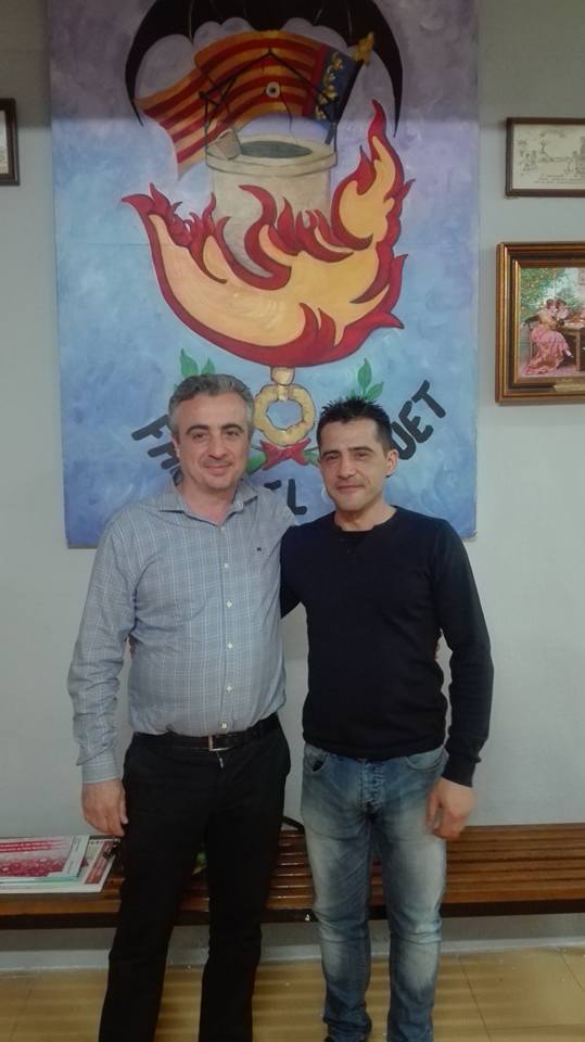 La <a href="/FallaPouet/">Falla Pouet Campanar</a>  presenta a D. Agustín Benavente Ureña y D. Guillermo Diaz Tejada como los presidentes 2018-19.Enhorabuena!!#elpouetdecampanar #sompouet #presispouet