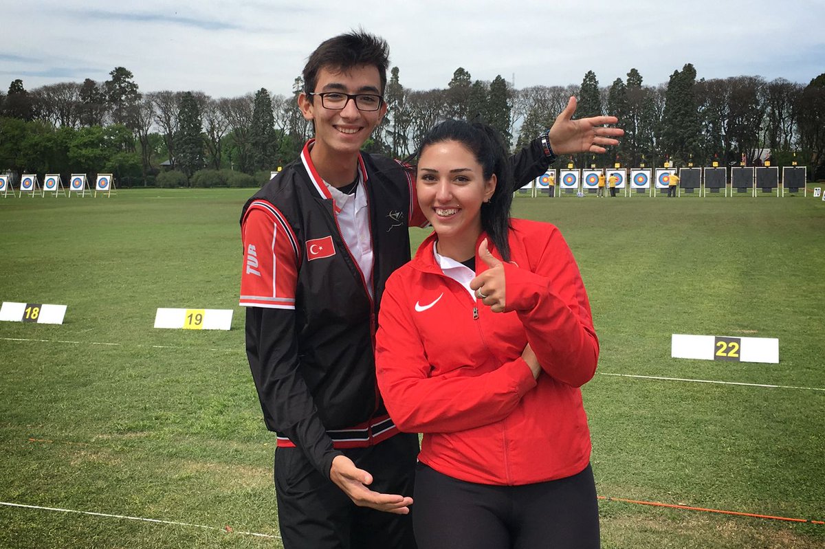 Türk okçuluk tarihinde yaşadığımız ve yaşattığımız bu ilk için gurur duyuyoruz. Dünya Kupası’nda Yasemin ile birlikte mix takım olarak finale kaldık. Pazar günü Güney Kore takımıyla altın madalya için karşılaşacağız. 🇹🇷🇹🇷🇹🇷🥇 #WCShanghai #Roadto2020