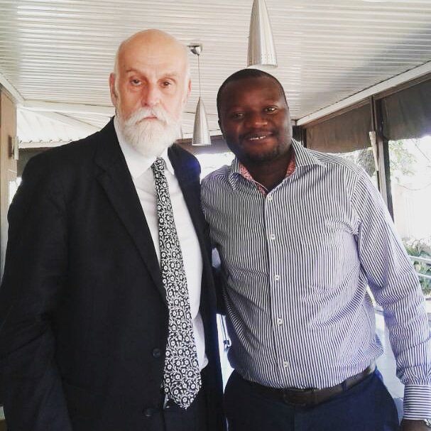 zimsmartcities's tweet photo. Australian deputy Ambassador Peter MacFarlane with Zimbabwe Smart Sustainable Cities Founder and CEO Tawanda Jonathan Mushawedu earlier this morning! 
#ZimSmartCities #Zimbabwe #ZSSC #Africa #Harare https://t.co/YSh3d5QwMq