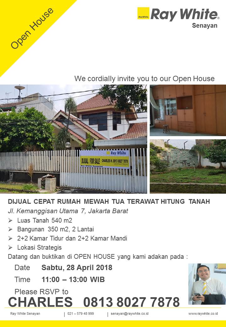 raywhitesenayan's tweet photo. #raywhitesenayan #raywhiteindonesia #raywhitegroup #agentproperty #jualrumah #arebi #realestateagent #rumahdijual #marketing #jualbeli #jualsewa #rumah #apartemen #rumahdisewa #jualapartemen #sewaapartemen #OpenHouse https://t.co/RdUYi75yyY