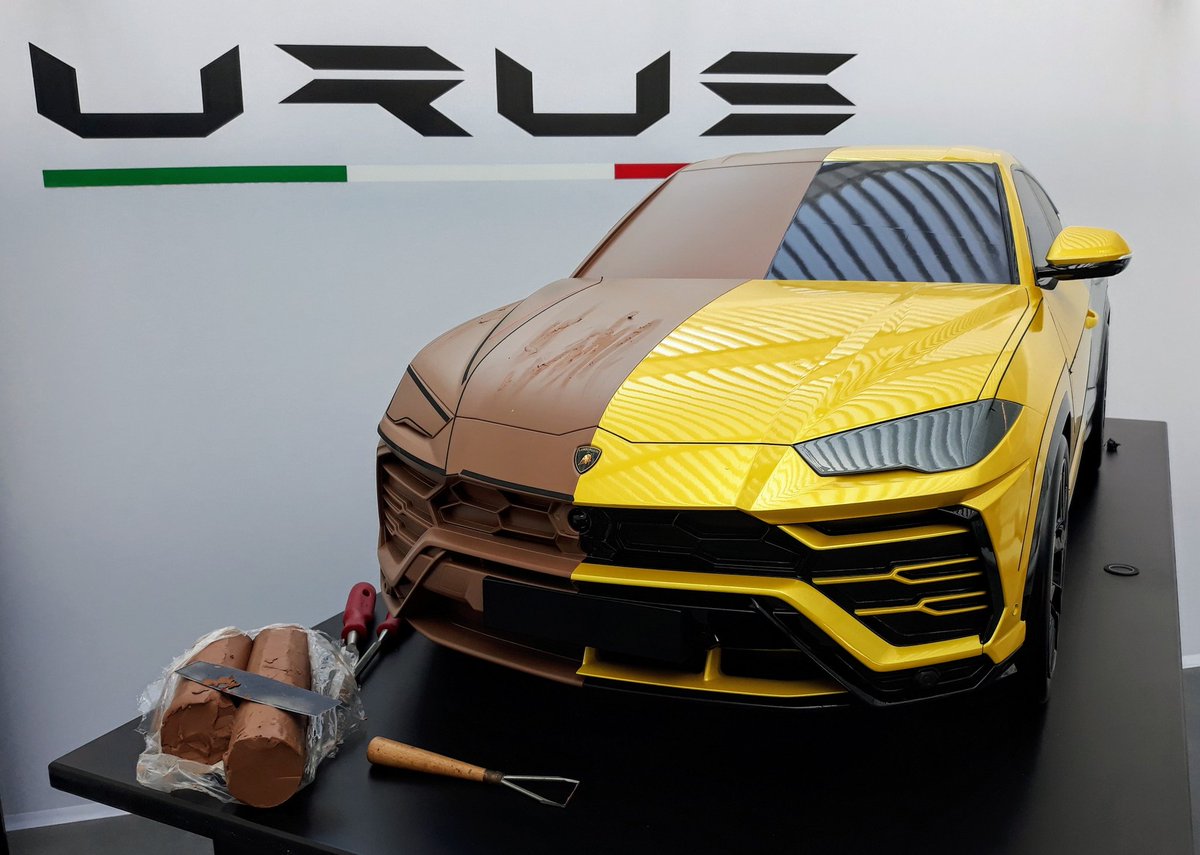 Automotive_Blog's tweet image. Half clay, half car - the stunning new @Lamborghini Urus SSUV

#Lamborghini #Urus #SinceWeMadeItPossible