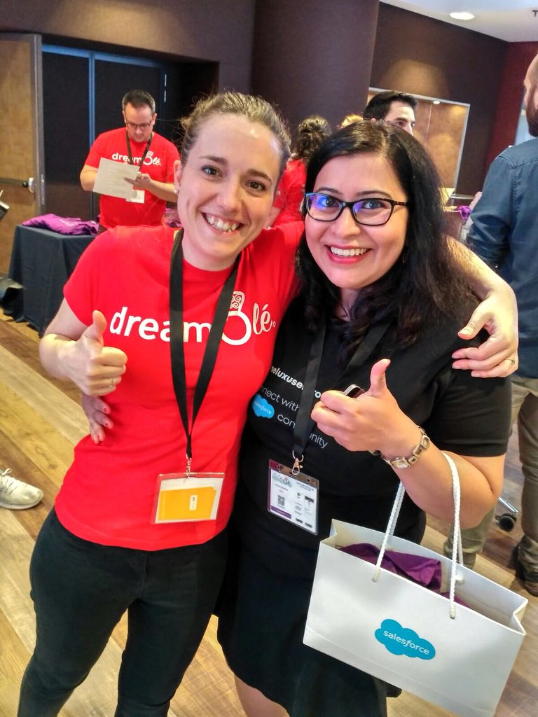 Me and hubby <a href="/Pal_Mannu/">Mannu Pal</a> with amazing @Inescapinezka #DreamOle18