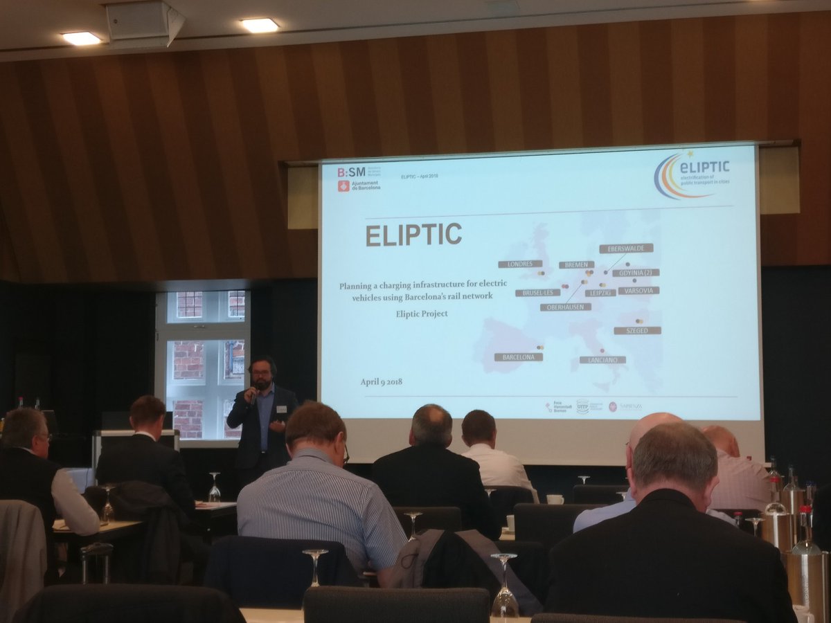 danhayes101's tweet photo. Second day at the @elipticproject Final Conference celebrating the completion of 3 years of investigation into the integration of #eBus with existing electrical infrastructure.Lots of valuble lessons &amp; congratulations to all who took part @theLowCVP #decarbinisation #airquality https://t.co/IC492ZENxv