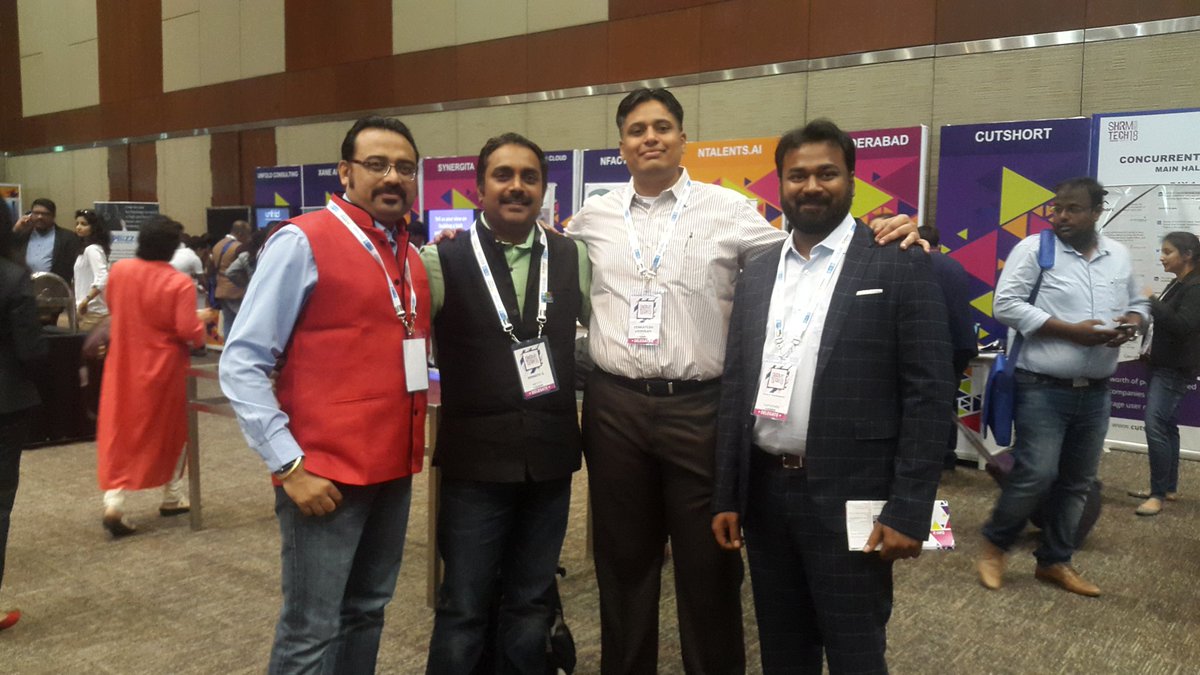 #RT SHRMindia RT ashishgakrey: Nice mtg with well known #HRLeaders #HRFriends #HRManagers #HRDelegates BradBoyson srinathagathsya at #SHRMindia SHRMindia #SHRMTech18 NovotelHyd #Hyderabad #HRShapers hr_shapers