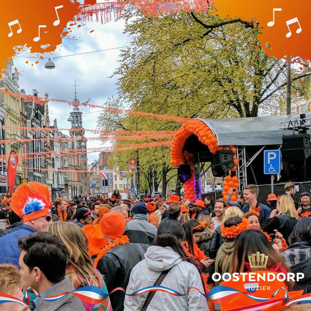 Wij wensen iedereen een mooie en muzikale Koningsdag. Waar beleef jij muziek vandaag? #beleefmuziek #Koningsdag #Koningsdag2018
