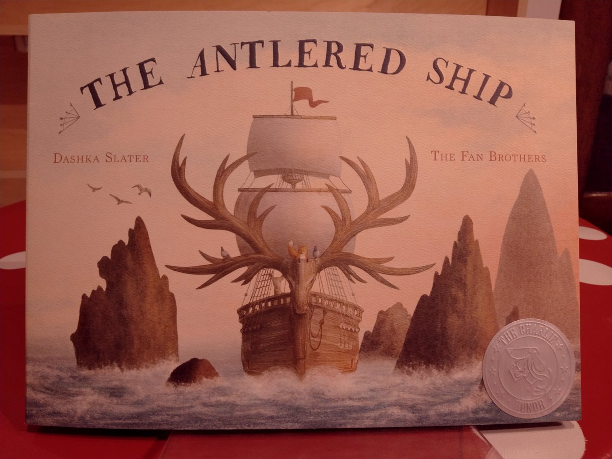 Charliescorner_'s tweet photo. The Charlies 2018: Dashka Slater | Inaugural Award Ceremonies

Winner of The Charlie Honor (Silver) for her exhilarating 2017 storybook, The Antlered Ship! #TheCharlies2018 #TheCharlieHonor #TheAntleredShip #DashkaSlater #Friendship #SeafaringVoyage #KidsLit @DashkaSlater https://t.co/0EiRk3dzPQ