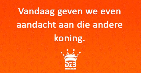 Vandaag zijn we gesloten maar maandag zijn weer geopend en is onze klant als vanouds koning. #koningsdag2018 #oranjeboven