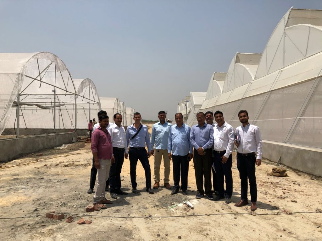 danielocarmon's tweet image. Exciting developments in the state of #UP :Two INDO ISRAEL #IIAP @MASHAVisrael #MIDH #CoEs (Centers of Excellence) are under advanced construction in
#UttarPradesh . Those include a
#Mango COE in #Basti and a #Vegetable COE in #Kannauj