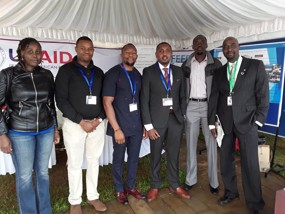nd_jensen's tweet photo. #KAZNET team and @onadata looking sharp as they prepare to demo our livestock market information platform for VIPs. #AVCD @IBLI_Africa @ILRI https://t.co/iulCHjRNjI