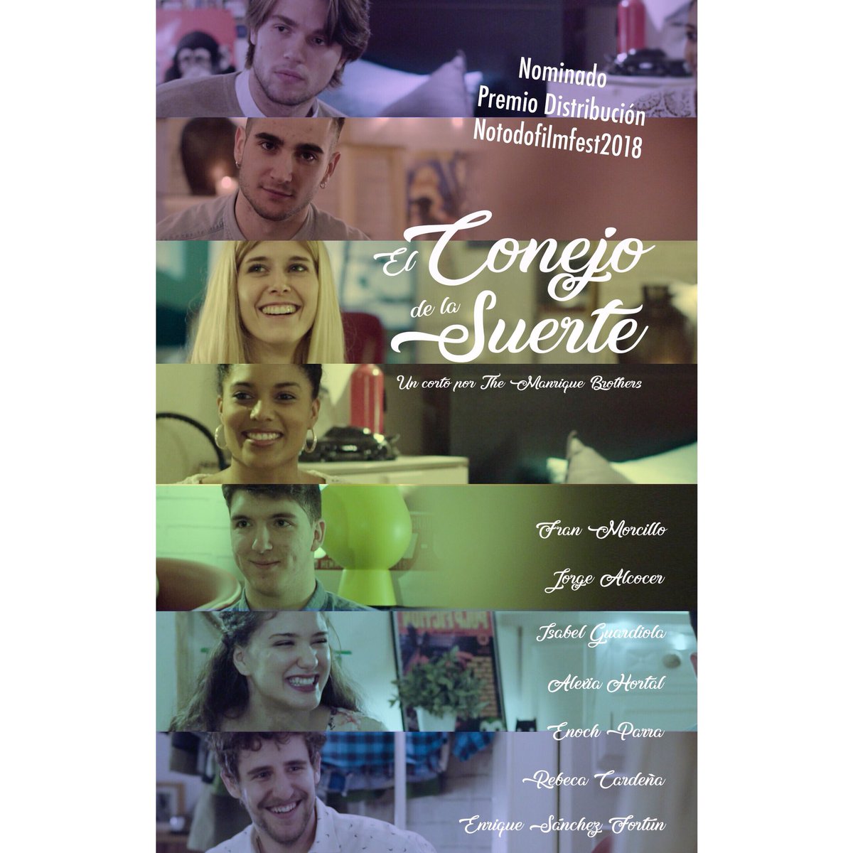 “El Conejo de la suerte” Nominado al premio distribución <a href="/festhome/">Festhome.com</a> <a href="/dcpcine/">DCPCINE</a> del @JamesonNotodo
Felicidades equipo ⭐️
youtu.be/NfgvTHUqYzA