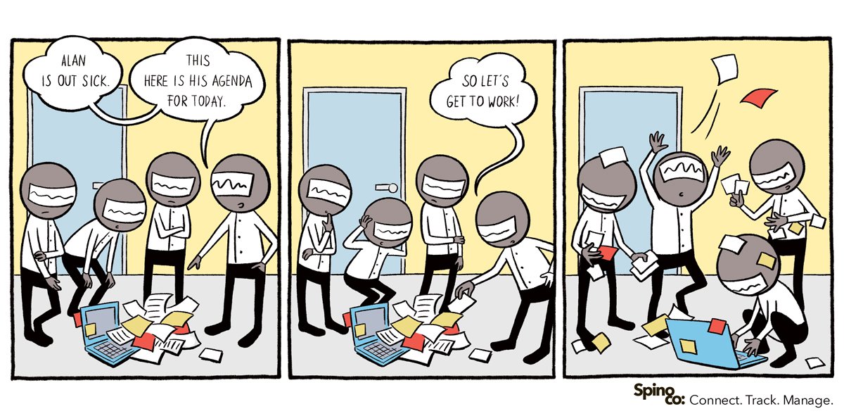 spinocoapp's tweet photo. How does your team handle it when one of you is out of office? https://t.co/ROPDxy1xS4 https://t.co/QslYRtJCEl