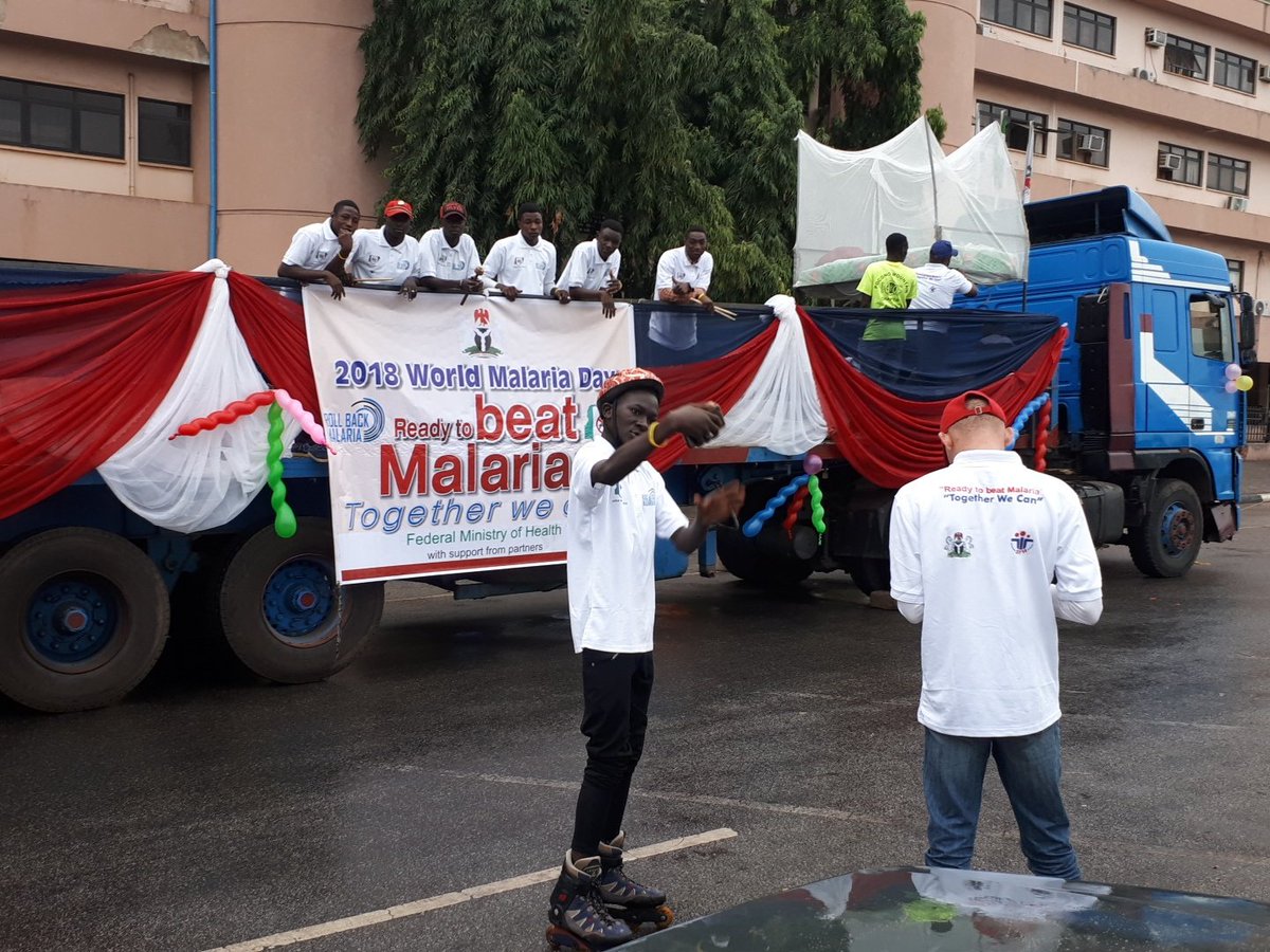 SFHNigeria's tweet photo. As we get ready for the rally... Ready to beat malaria; together we can... #endMalaria #malariafreenigeria https://t.co/u5WbW74R2D