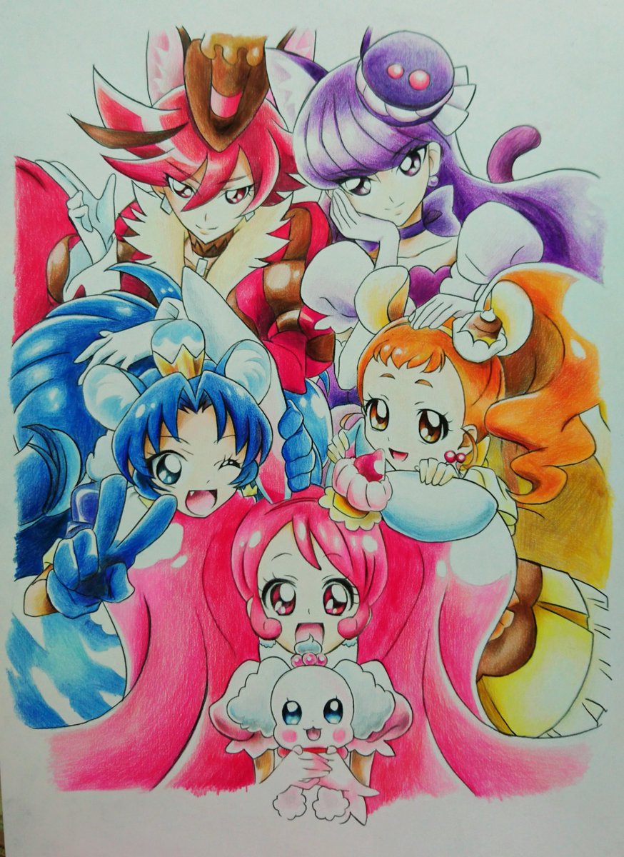 Misa ハツメカ Twitter પર キラキラプリキュアアラモードのキャラクターを描きました プリキュア 色鉛筆 Misa ハツメカ Twitter પર キラキラプリキュアアラモードのキャラクターを描きました プリキュア 色鉛筆