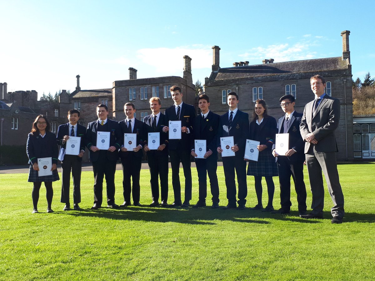 StrathallanSch's tweet photo. Congratulations to our #ChemistryOlympiad Champions and their teachers #CatalystForSuccess #PositiveReaction #SuccessfulBonding https://t.co/aa2zPhzSoV