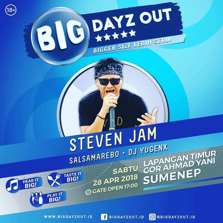 Sabtu 28 April 2018
Di Lapangan Timur
GOR Ahmad Yani
SUMENEP , 16.00 wib, Gratis
cc:<a href="/ksj_madura/">Kawanan Steven Jam</a> <a href="/RizkyRaspek/">ماتركي ازيس</a>