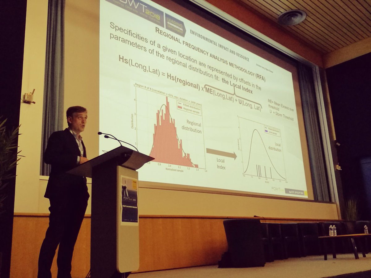 openoceanfr's tweet photo. Jerome Cuny, Open Ocean's CEO presented our work on typhoon impact on wave extreme value analysis at FOWT conference #FOWT2018 https://t.co/GkenhbDbJ1