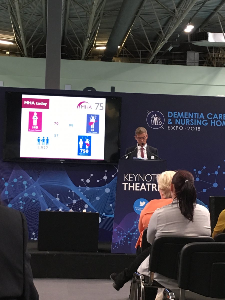NurseSeekers's tweet photo. It was great to sit in on Sam Monaghan's Key note Speech Yesterday @CareHomeShow to hear all the insightful ways @MethodistHomes are different and Striving for excellence for their residents and relatives of all of their homes #inspiring #focused #determined #MHA #Methodisthomes https://t.co/Tfafb18i32