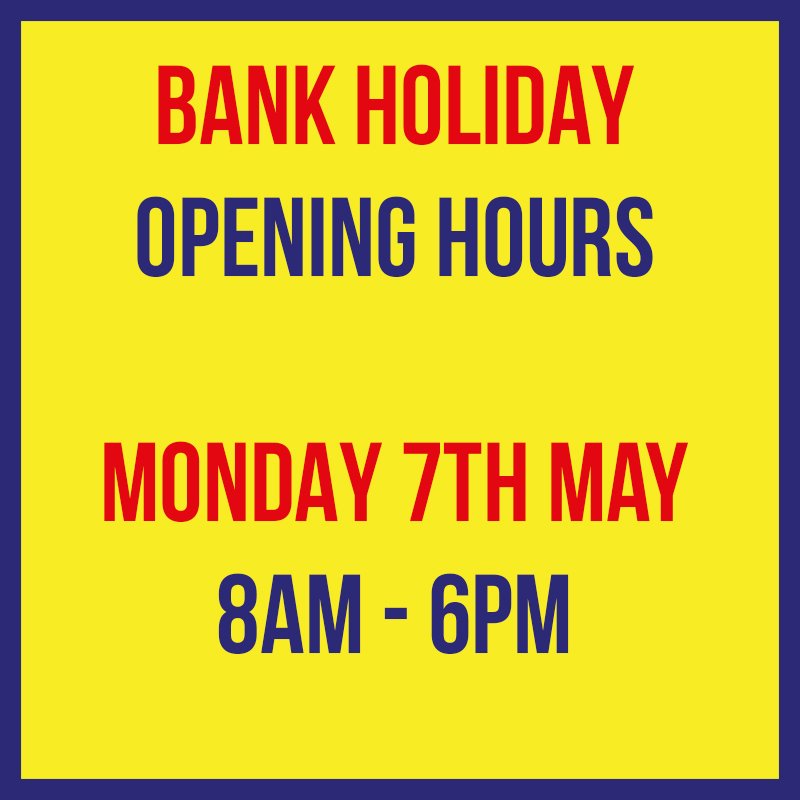 Bank Holiday Opening Hours For All Our Sports Direct Fitness Clubs!