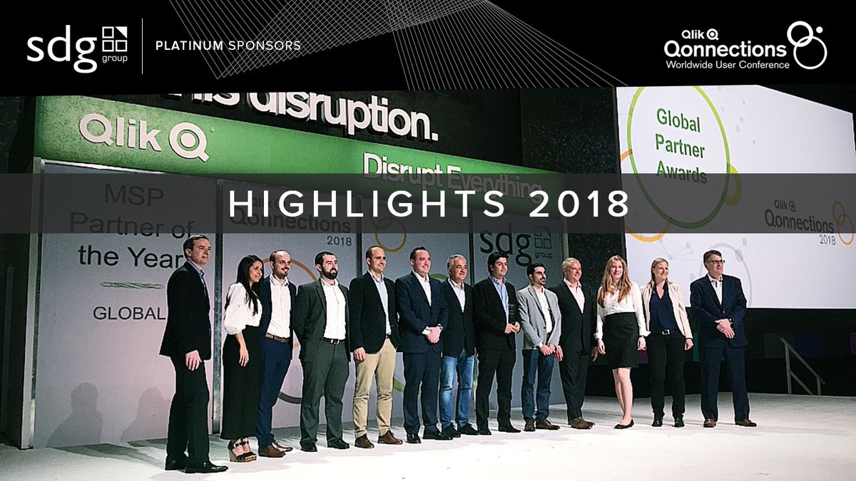 sdggroup's tweet photo. Here are some of our greatest @Qlik #Qonnections Highlights! Explore and discover disruptive trends surrounding #BigData, #DarkData, #AI, #VR #Chatbots, #CustomApps, #VoiceRecognition, #AdvancedVisualizations & the most cutting-edge #Analytics solutions. https://t.co/9C4NdLQ6uE https://t.co/KuuaKfcU1Z