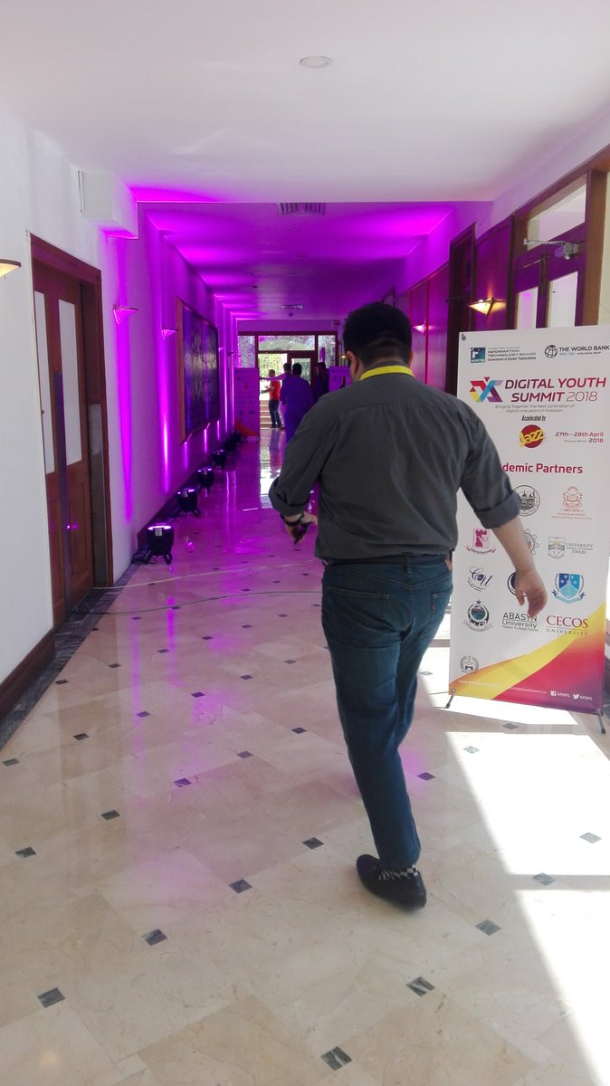 Attending Digital youth summit #DYS2018