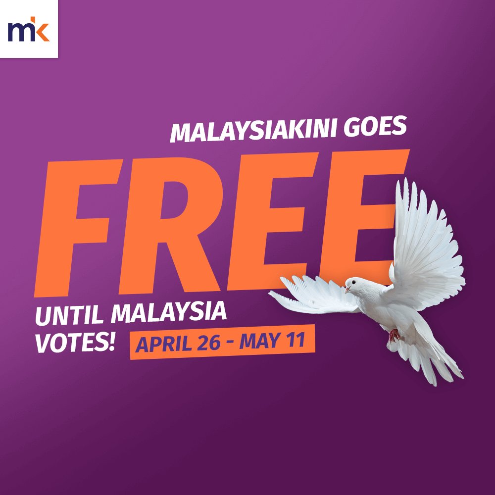 Malaysiakini free
