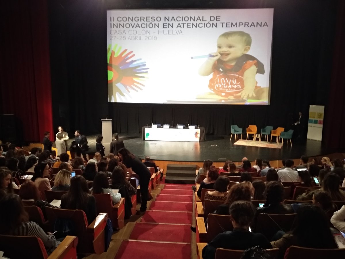 cacifuentesg's tweet photo. Hoy hablando sobre Asistentes Sociales Robóticos en el II Congreso Nacional de Innovación en Atención Temprana (Huelva, España) https://t.co/ZjQVOJFzo1 #Aspromin #congresoaspromin #atencióntemprana @Escuelaing @CBECIJG #socialrobots https://t.co/s7QlHHkI1J