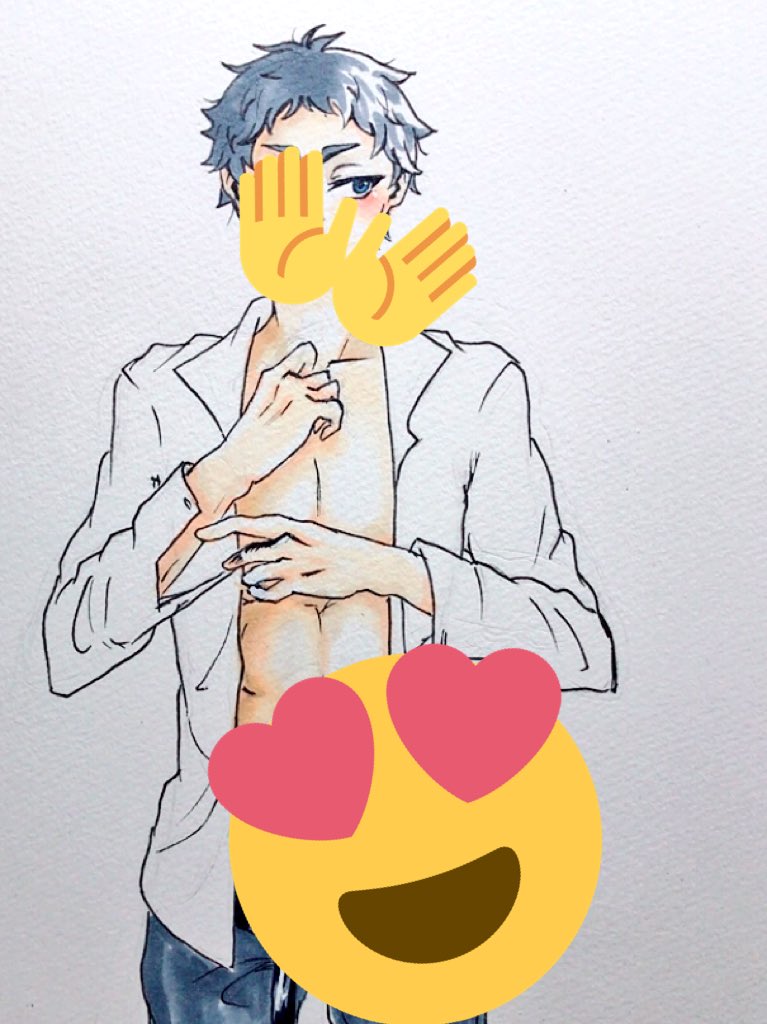 KougaKen_'s tweet photo. (  ˙-˙  )
#RTした人の名前を推しの体に書く

前夜久さんでやったけど、今度は赤葦くんでやってほしいっていうリク思い出したんで←

こんな感じの赤葦くん（製作途中）↓にRTしてくれた人の名前書きやす( '-' 三 '-' ) https://t.co/g9asDAaepo