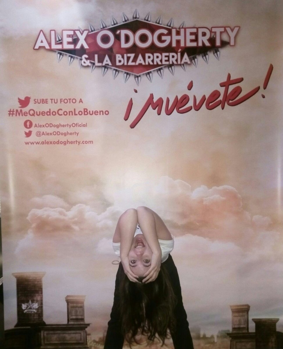 Así de loca fue la fiesta de ayer qué bien me lo pasé muchas gracias por invitarme <a href="/AlexODogherty/">Alex O'Dogherty</a>
Un concierto genial 😃😃