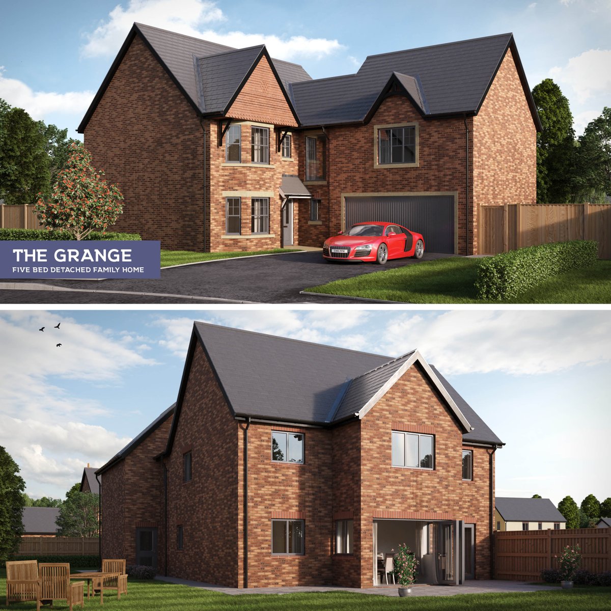 WaterstoneUK's tweet photo. The Grange is a spacious 5 bedroom home, perfect for any professional family. Part of our upcoming development 'Usk Field' in Llanishen. 🏡Reservations opening soon. #UskField #Llanishen #builtforlife https://t.co/eZlIOjiVVc