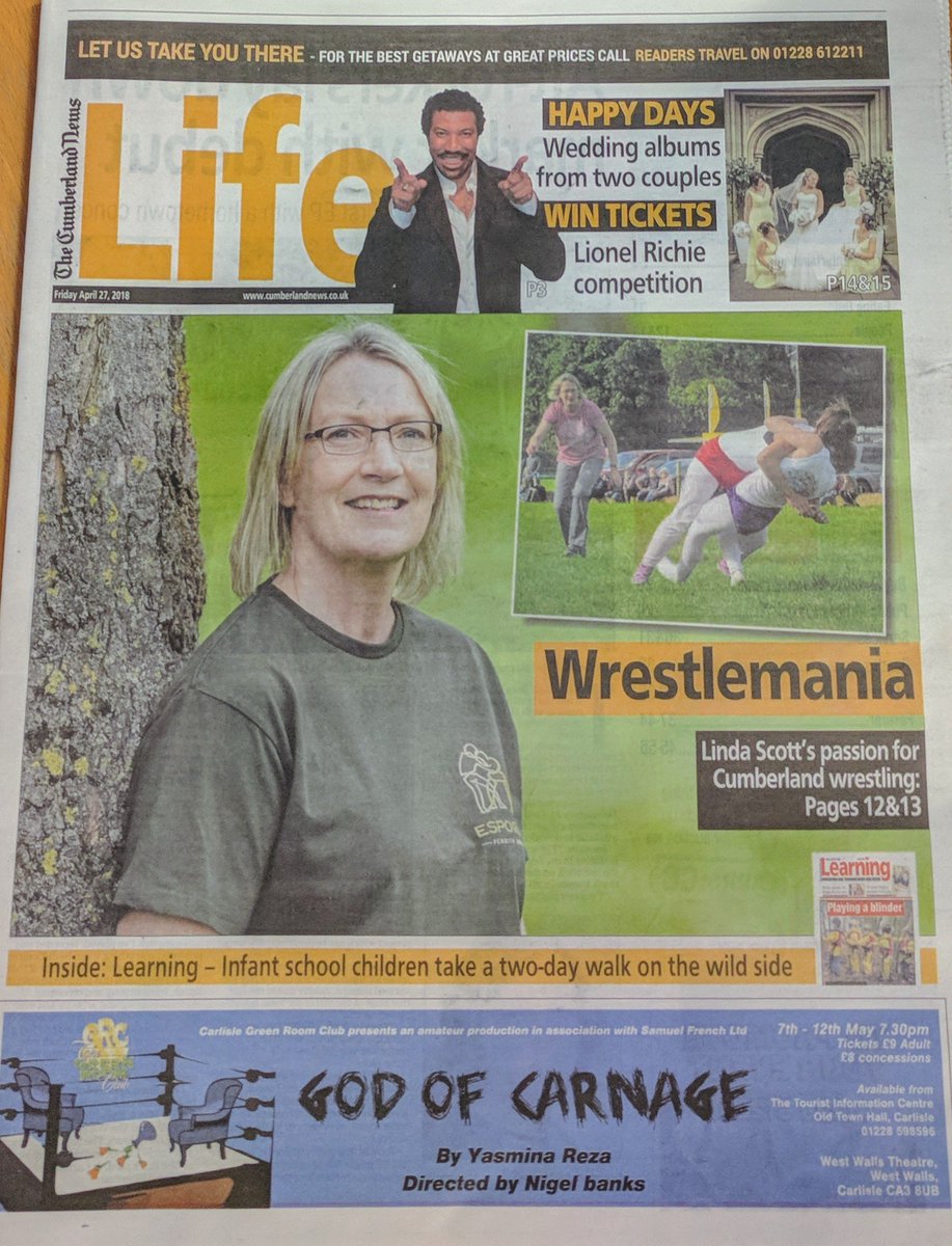 Get the latest copy of #LIFE in #TheCumberlandNews 😀 #Cumbria