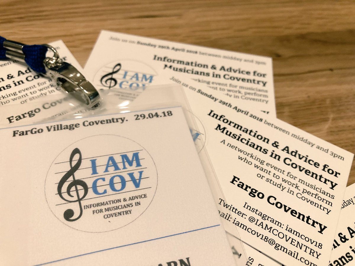 Final preparations underway, not long now! #IAMCOV18