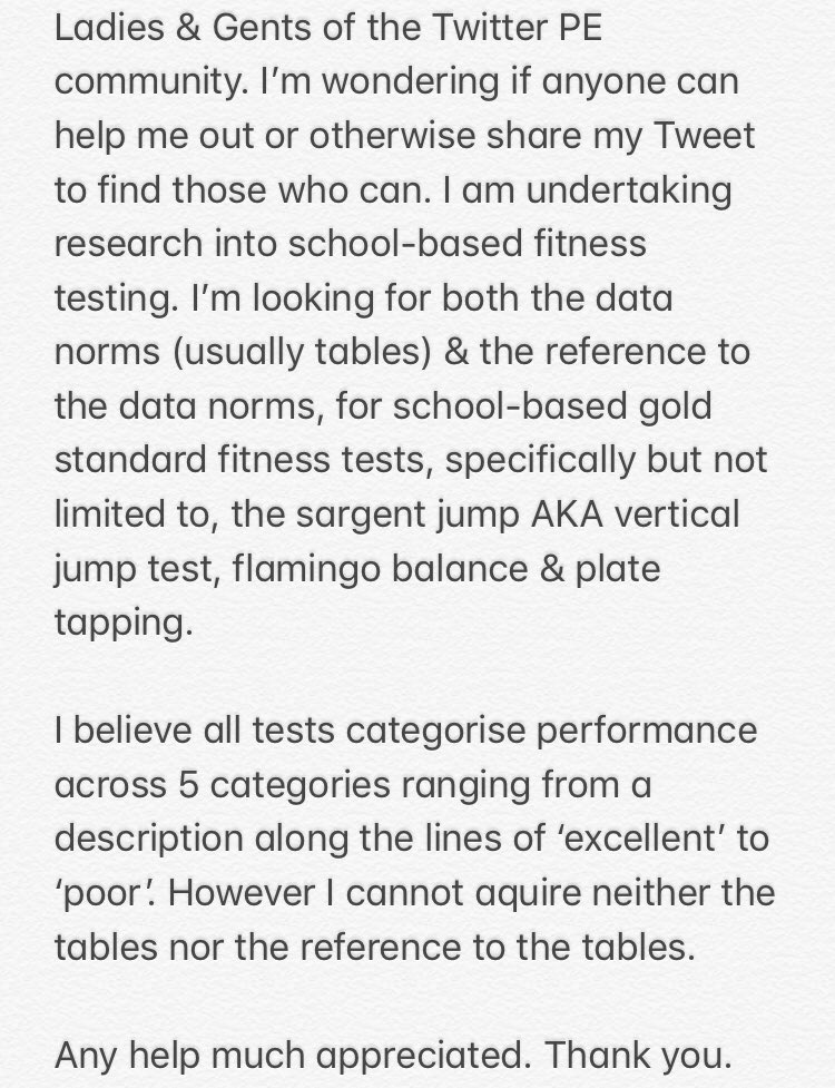 <a href="/CatherineTighe1/">CTighe</a> <a href="/MissBracken/">MissBracken</a> <a href="/Miss_DaviesEd/">MissDaviesEd</a> <a href="/MjacobsPe/">Meg</a> @TeachMeetPE <a href="/_MrSykes_/">Mr Sykes</a> <a href="/EV_Sport/">EV_Sport</a> @JJenningsPE <a href="/PE4Learning/">PE4Learning.com</a> @ShareLearnT @ClaymanPE <a href="/physednqt/">PE RQT</a> @RyanForwoodPE <a href="/MrHampsonPE/">D Hampson</a> <a href="/d_meakin/">Dayne Meakin</a> <a href="/PEgeeks/">PE Geeks</a> <a href="/ImSporticus/">Sporticus</a>

Help very much appreciated... 👇
Thank you