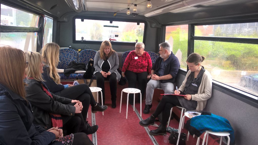 Nickala5's tweet photo. We've engaged 70 women so far from #Wigan #Leigh #Mcr #Salford & #Stockport to share views&voices @fawcettsociety https://t.co/9CZoUOIca4