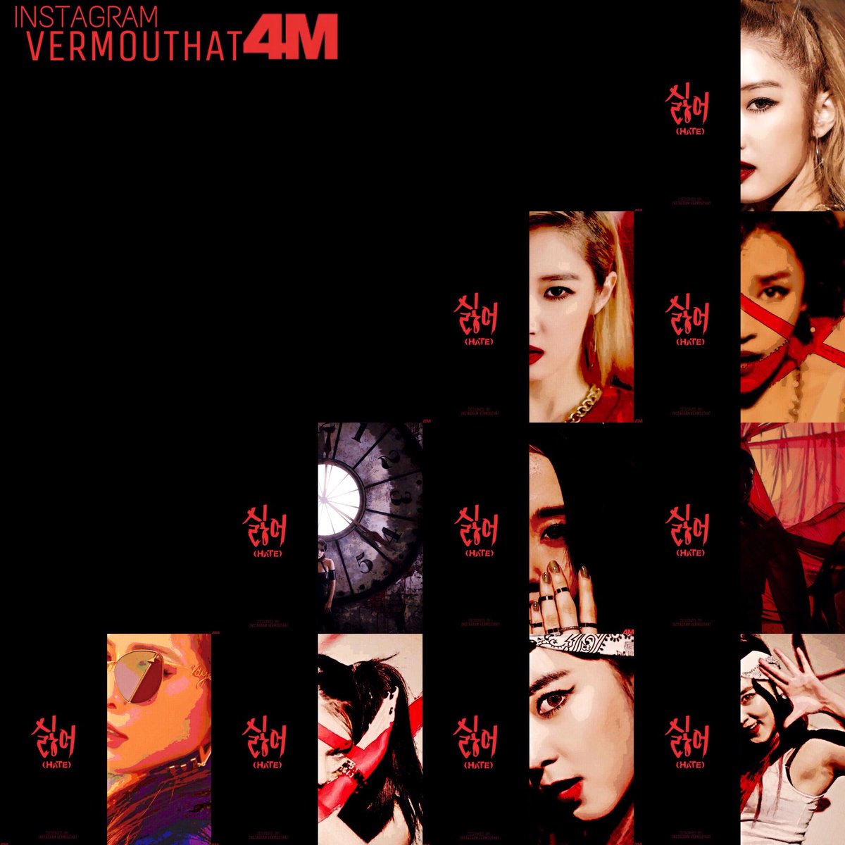 vermouthat's tweet photo. ❤️// ALL DESIGN EDITS OF HATE //❤️ #싫어 #HATE #4MINUTE #포미닛 #ACT7 #4MINUTEACT7 #THANKYOU4MINUTE 🙏🏻
#Namjihyun #Heogayoon #Jeonjiyoon
#Kimhyuna #Kwonsohyun #허가윤 #남지현 #전지윤 #김현아 #권소현 https://t.co/KjJc6kYPjU