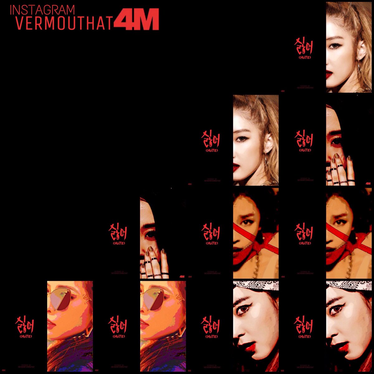 vermouthat's tweet photo. ❤️// ALL DESIGN EDITS OF HATE //❤️ #싫어 #HATE #4MINUTE #포미닛 #ACT7 #4MINUTEACT7 #THANKYOU4MINUTE 🙏🏻
#Namjihyun #Heogayoon #Jeonjiyoon
#Kimhyuna #Kwonsohyun #허가윤 #남지현 #전지윤 #김현아 #권소현 https://t.co/KjJc6kYPjU