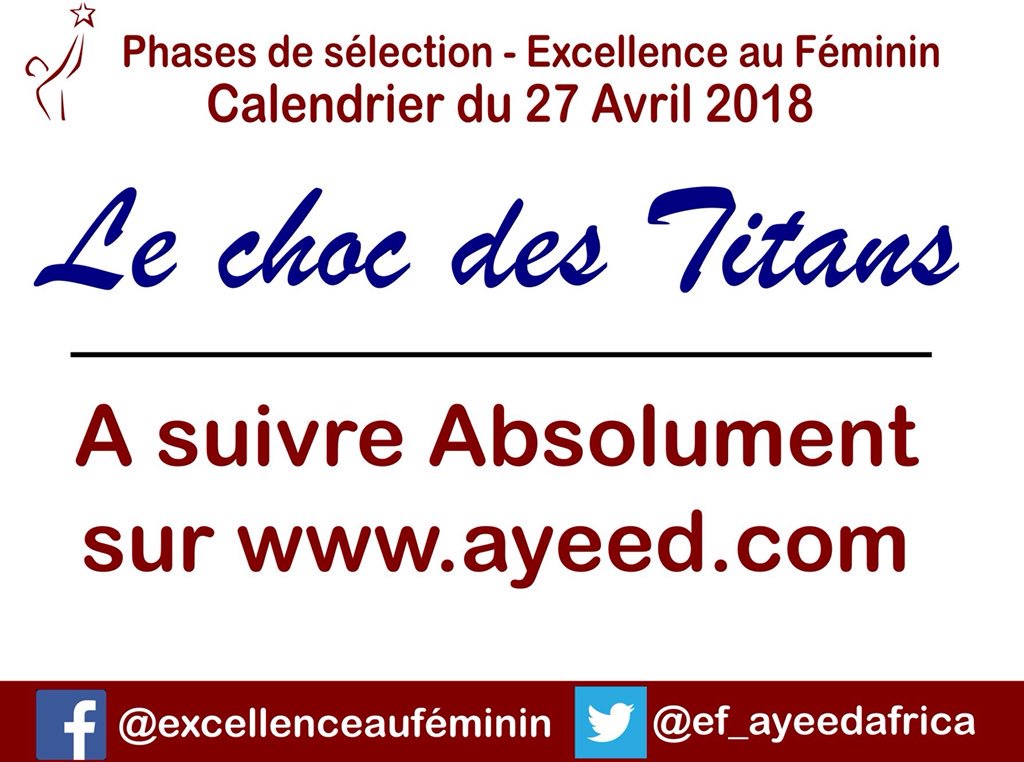 ef_ayeedafrica's tweet photo. #ExcellenceauFéminin 👩🏾‍🎓👩🏾‍🏫
Le dernier tour des phases de sélection de la DREN 4 se jouera aujourd'hui.
COLLÈGE CARINE VS MARIE BLANCHE 2 
COLLÈGE MARIE BLANCHE 1 VS COLLÈGE MBF 
#CivEdu #EF2018 #Team225 #Civ225 https://t.co/EgR4BIDtp7