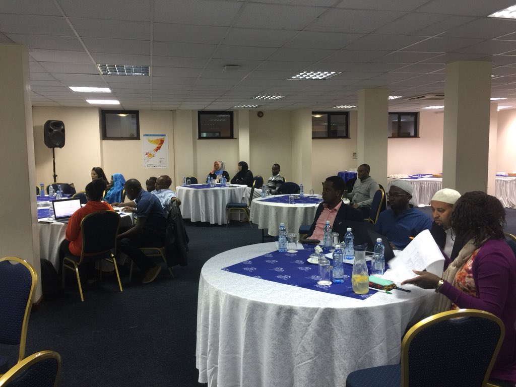 23-27 April 2018 - Successfully conducted IPC Acute Malnutrition training for Somalia key stakeholders including the cluster AIMWG. Expect revolution in a way nutrition surveys &amp; estimates conducted in Somalia. FAO Somalia, UNCEF SCO &amp; ESARO. Douglas from IPC GSC
