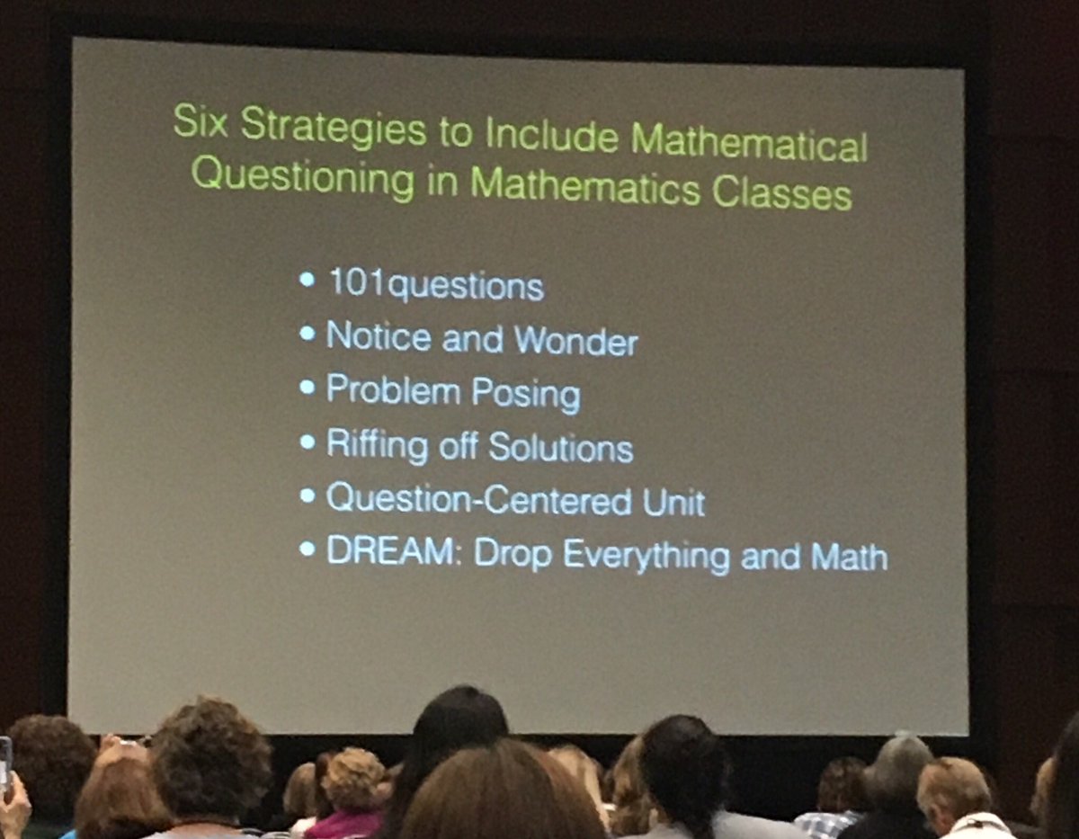vel112358132134's tweet image. How to inspire my Ss to think like joyous mathematicians. Thank you Tracy Zagar #NCTM2018 @KetchamNation #iteachmath