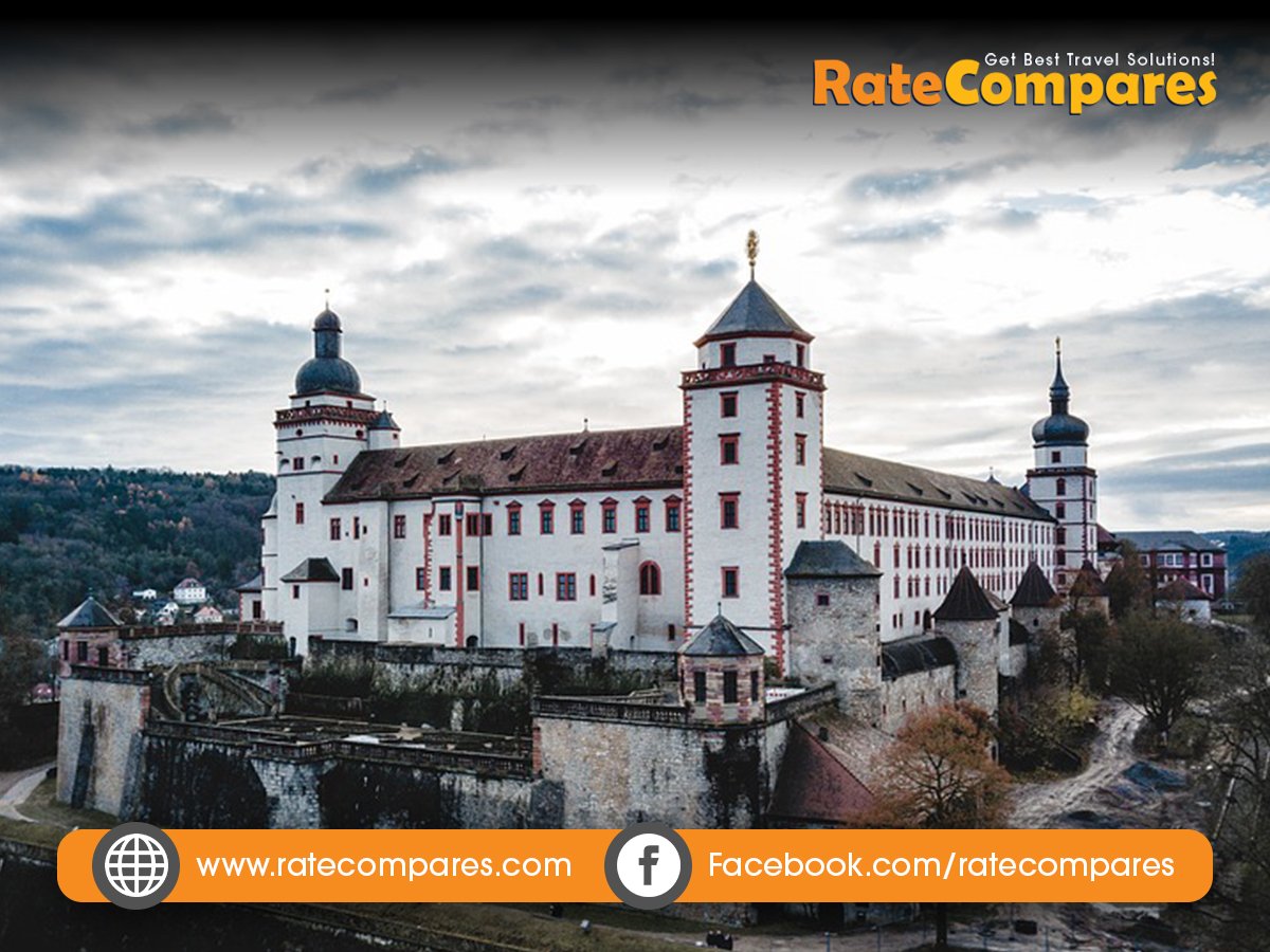 RateCompares's tweet photo. Marienberg Fortress is a beautiful landmark at the bank of Main river, opposite side of Würzburg city, Germany. Surrounded by vineyard slopes, this fortress stands 100 meters high in all its historical glory. 
For booking visit https://t.co/3KqllW35OY 
#Ratecompares #Germany https://t.co/WZqV1ahYAe