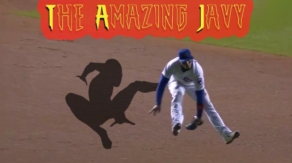Michael_Cerami's tweet photo. Anyone else notice something weird about Javy's shadow last night? 🕸️🕷️ https://t.co/9F9DJIJIs4